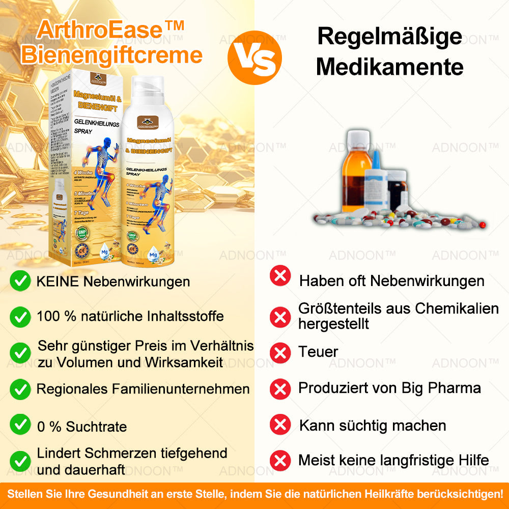 30upsell💧🐝ADNOON™ Magnesiumöl & Bienengift Gelenkheilungsspray 🏅👨‍⚕️