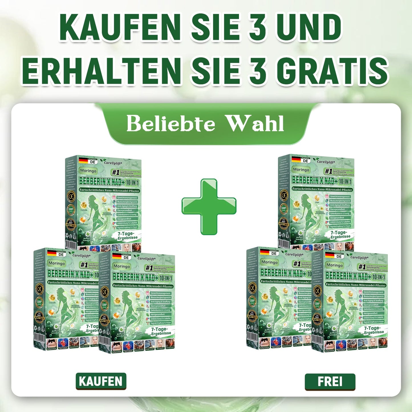 ☘️ CareUplift® hat eine Überraschung für Sie! Sie haben bereits ein tolles Angebot erhalten – aber jetzt haben Sie ein noch besseres freigeschaltet: 👉 Sie erhalten satte 50 % Rabatt auf Ihren nächsten Einkauf – aber nur für die nächsten zwei Minuten!