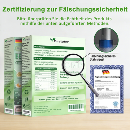 🌟CareUplift® Moringa · Berberin × NAD⁺ 10-in-1 Advanced Nano-Mikronadel-Patch✅Sanfte tägliche Unterstützung für Stoffwechsel, Energie & Körperbalance💖 Transdermal · Ohne Injektionen · Ohne Tabletten